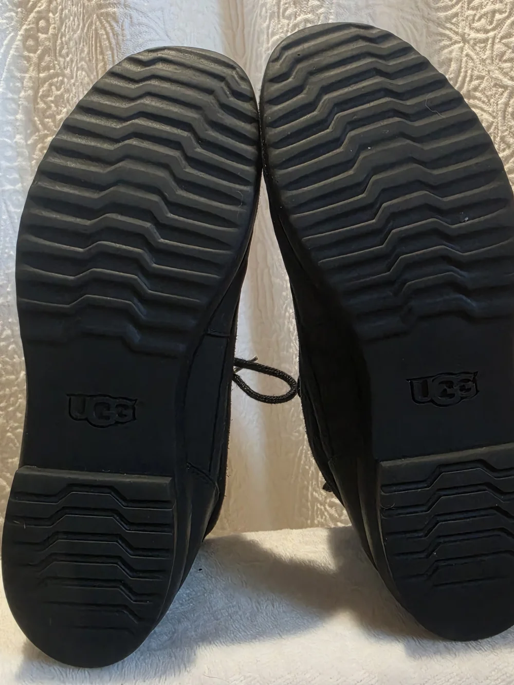 UGG Women's Heather Waterproof Duck Boot 11 Black Outdoor Nature Gorpcore